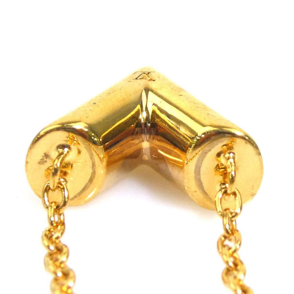 LOUIS VUITTON Gold Necklace - Picture 5 of 11